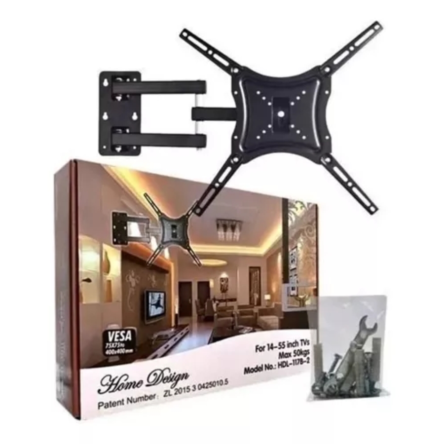 Soporte Home Design Hdl-117b-2 De Pared
